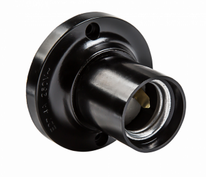 Патрон Е-27 карболитовый потолочный ФП-01 IN HOME