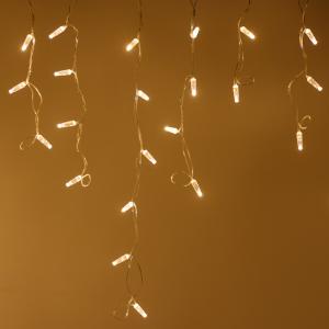 Светодиодная гирлянда Бахрома ARD-EDGE-CLASSIC-2400x600-CLEAR-88LED-FLASH WARM (230V, 6W) (Ardecoled, IP65)