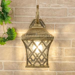 Настенный светильник Cassiopeya D черное золото Elektrostandard