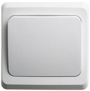 Переключатель 1-кл 10А С/У Белый Etude