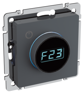 Термостат для теплого пола с электроннным индикатором Маренго Brite