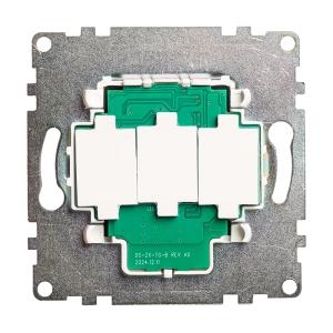 Диммер 500Вт С/У Черный Катрин