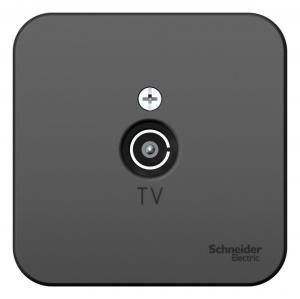Розетка TV,О/У антрацит BLANCA