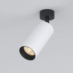 Накладной спот Diffe 85252/01 10W 4200K белый/чёрный Elektrostandard