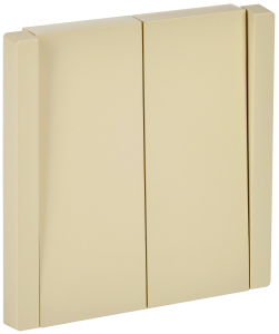 Переключатель 2-кл 10А С/У перекрестный Ваниль Forte&Piano