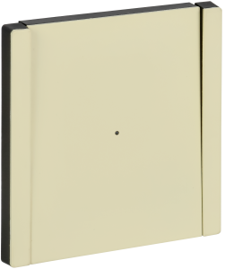 Выключатель 1-кл 10А С/У с индикатором Металл серый сланец Forte&Piano