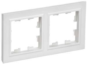 Рамка 2-я Арктический Белый Brite