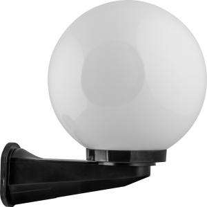 Светильник садово-парковый «Оптима» (НБУ)  НБУ 01-60-250   1*60W, E27, 230V, IP44, цвет молочно-белый, шар, на стену , 310*250*310мм