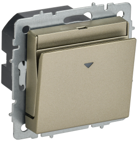 Выключатель карточный 30А С/У Шампань Brite