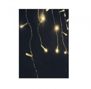 Гирлянда "Световая бахрома" 100LED 2х0.5м 8 режимов мигания IP20 бел. провод прозр. 1.5м Космос