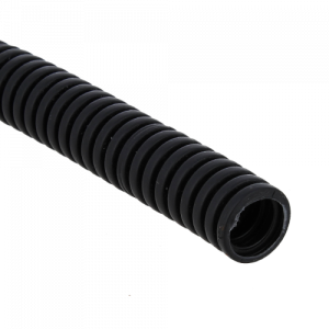 Гофротруба ПНД Д-16 с протяжкой черная (100м) EKF Plast PROxima