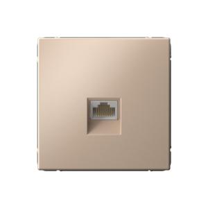 Розетка RJ45 кат.5Е С/У Песочный ArtGallery