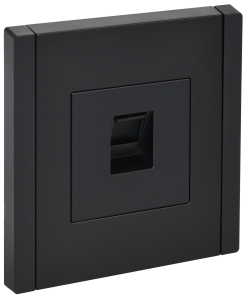 Розетка RJ45 кат.6 С/У Черный Forte&Piano