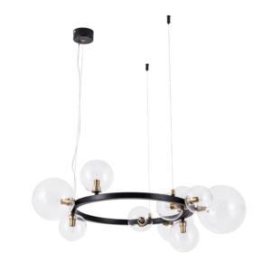 Подвесная люстра Vincent A7790SP-10BK Arte Lamp