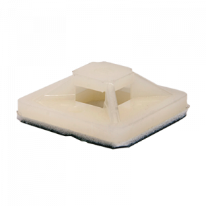 Площадка самоклеящаяся ПС-20 20х20 под хомуты (100штук/упаковка) IN HOME