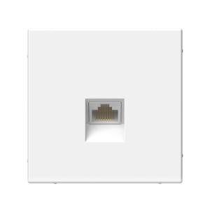 Розетка компьютерная RJ45, кат.6A,С/У, Белый ARTGALLERY