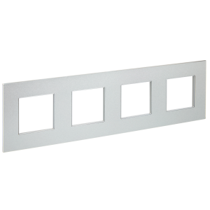 Рамка 4-я Металл серебряный Skandy