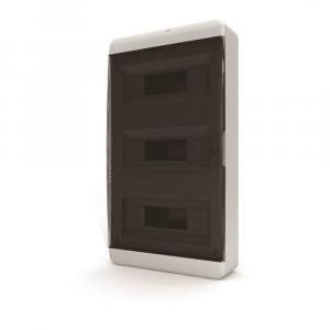 Щит пластиковый распределительный навесной 36 модулей IP41 прозрачная дверь ЩРН-П 36  TEKFOR