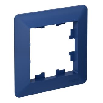 Рамка 1-я, Аквамарин/дымчатый черный AtlasDesign Air Systeme Electric