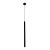 Подвесной светильник Solid A5570SP-1BK Arte Lamp