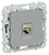 Розетка RJ45 кат.6 STP С/У Серый FLITE
