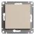 Переключатель 1-кл 10А C/У перекрестный Песочный AtlasDesign