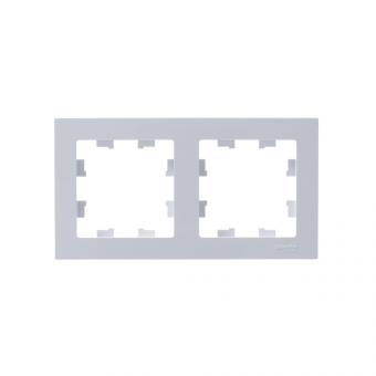 Рамка 2-я Белый AtlasDesign