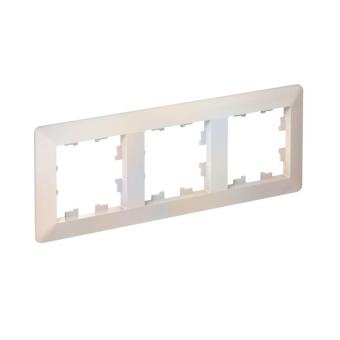 Рамка 3-я, Жемчуг/дымчатый белый AtlasDesign Air Systeme Electric