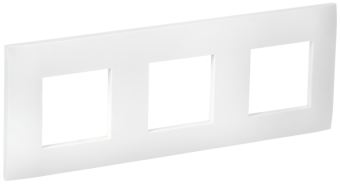 Рамка 3-я Арктический белый Skandy
