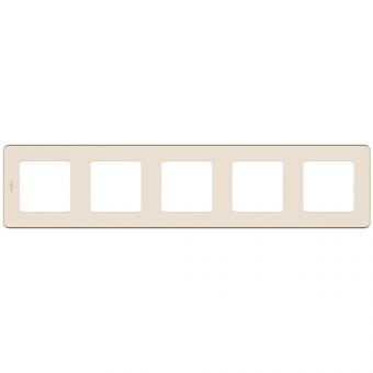 Рамка 5 постов Слоновая кость Legrand INSPIRIA