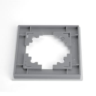 Рамка 1-я металл Серебро Катрин