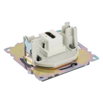 Розетка HDMI Графит Катрин