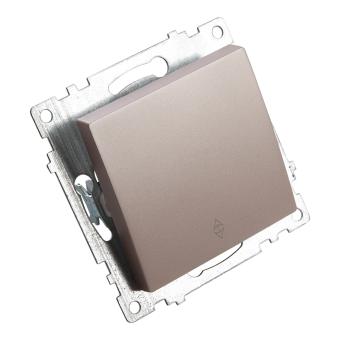 Переключатель1-кл 10А С/У Шампань Катрин