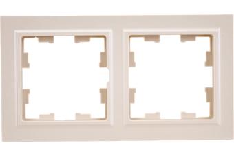 Рамка 2-я Бежевый Brite