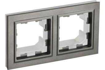 Рамка 2-я IP44 Шампань Brite