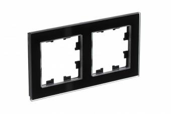 Рамка 2-я, Стекло Черный AtlasDesign Nature