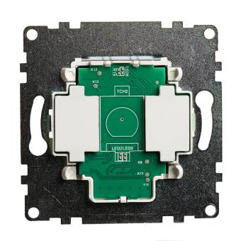 Выключатель 2-кл 5А С/У сенсорный Белый Катрин