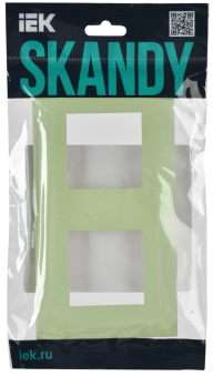 Рамка 2-я Мятный Skandy