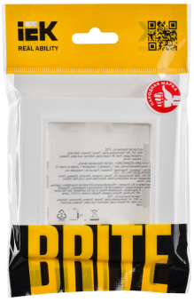 Рамка 1-я Арктический Белый Brite