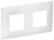 Рамка 2-я Арктический белый Skandy