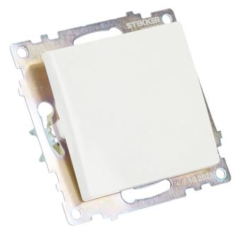 Переключатель 1-кл 10А С/У Белый Катрин