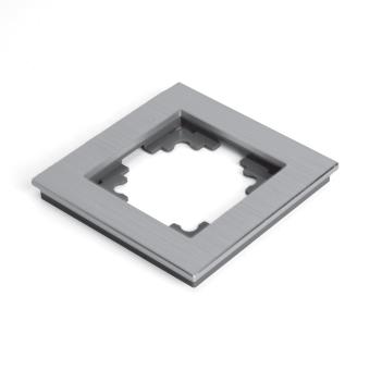 Рамка 1-я металл Серебро Катрин