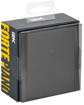 Выключатель карточный 30А С/У Черный Forte&Piano