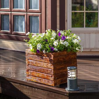 Ландшафтный светильник Techno 1508 серый Elektrostandard