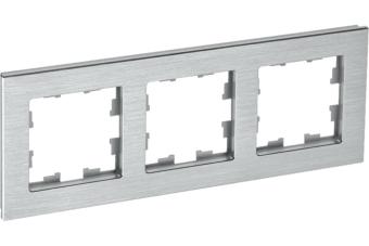 Рамка 3-я Металл Алюминий Brite