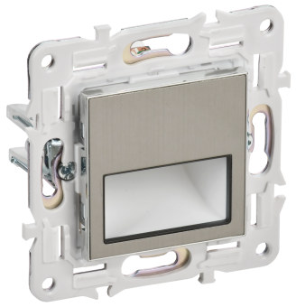 Подсветка LED встраиваемая Металл Никель Skandy