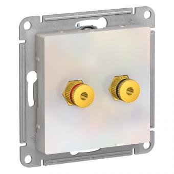 Розетка Аудио С/У Жемчуг AtlasDesign