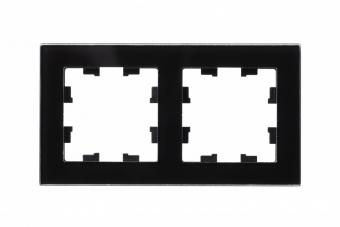 Рамка 2-я, Стекло Черный AtlasDesign Nature