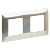 Рамка 2-я Металл Никель Skandy