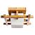 Потолочный светильник Woods A8252PL-1BR Arte Lamp